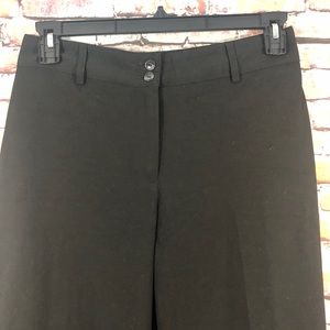 Chicos Poly Blend Full Leg Pants Size 1 SHORT